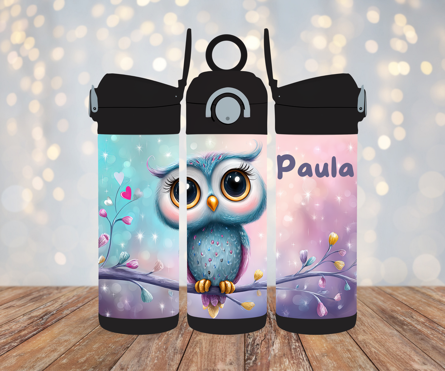 Kinderflasche Eule