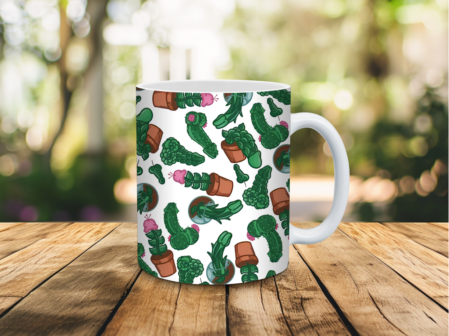 Tasse Penis-Kaktus 330ml