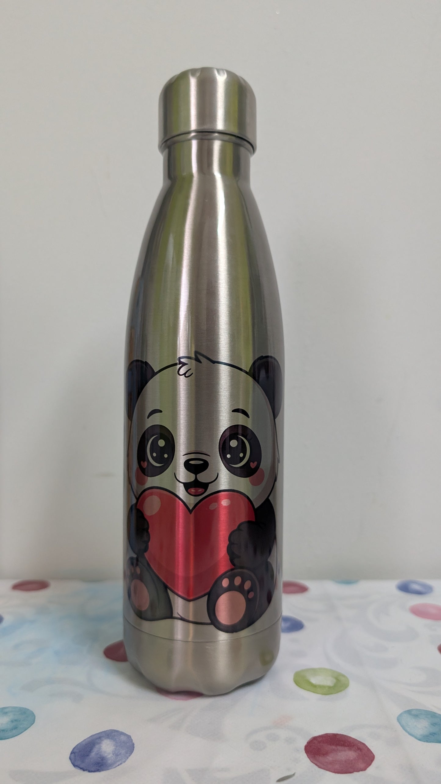 Edelstahlflasche Panda 500ml