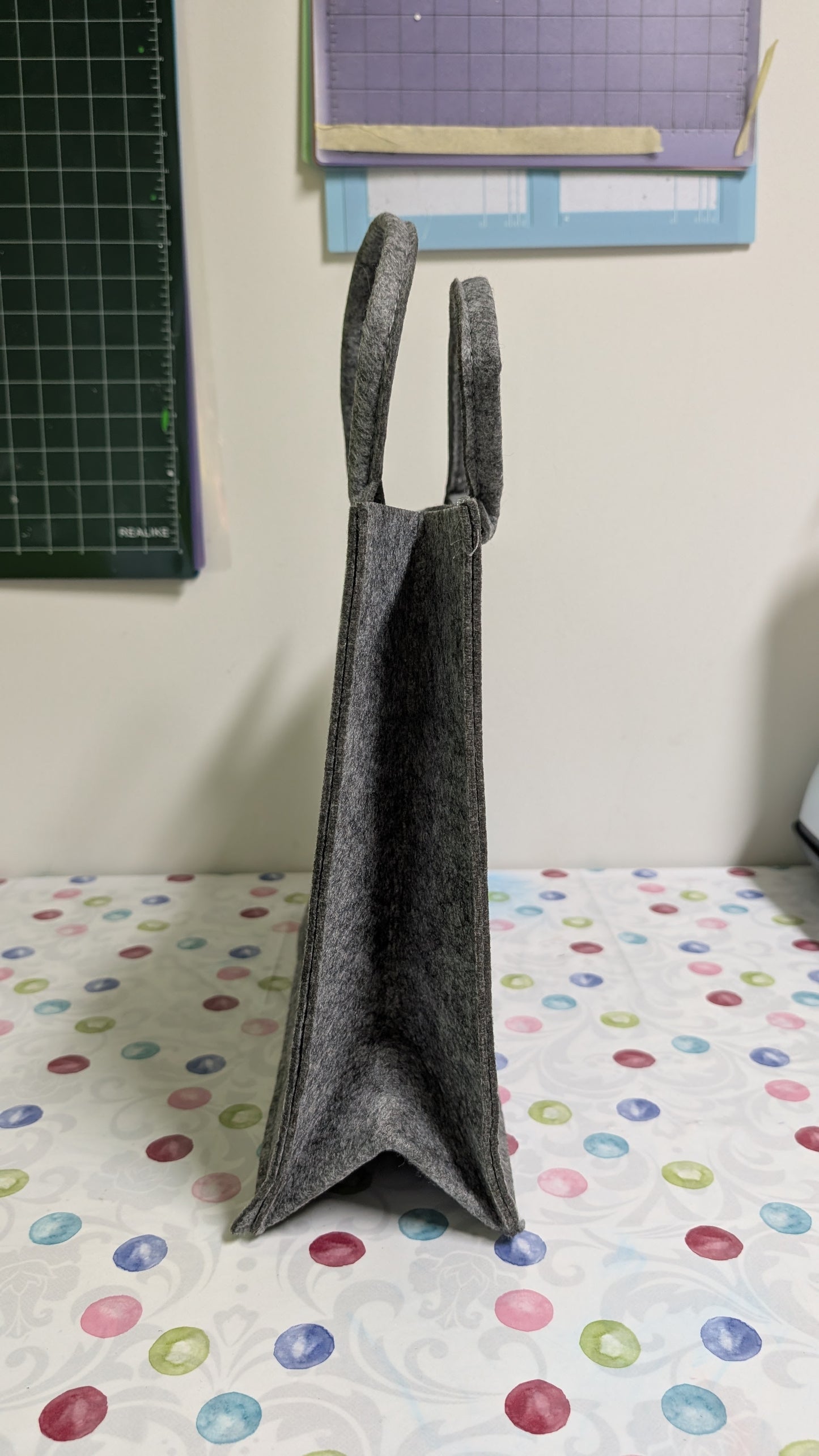 Filztasche Dunkelgrau