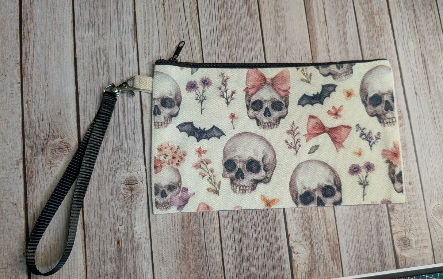 Totenkopf Canvas Tasche