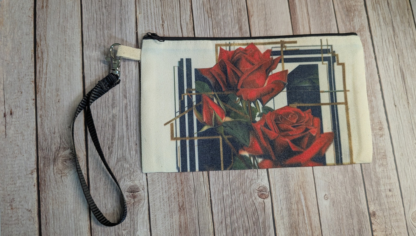 Rosen Canvas Tasche