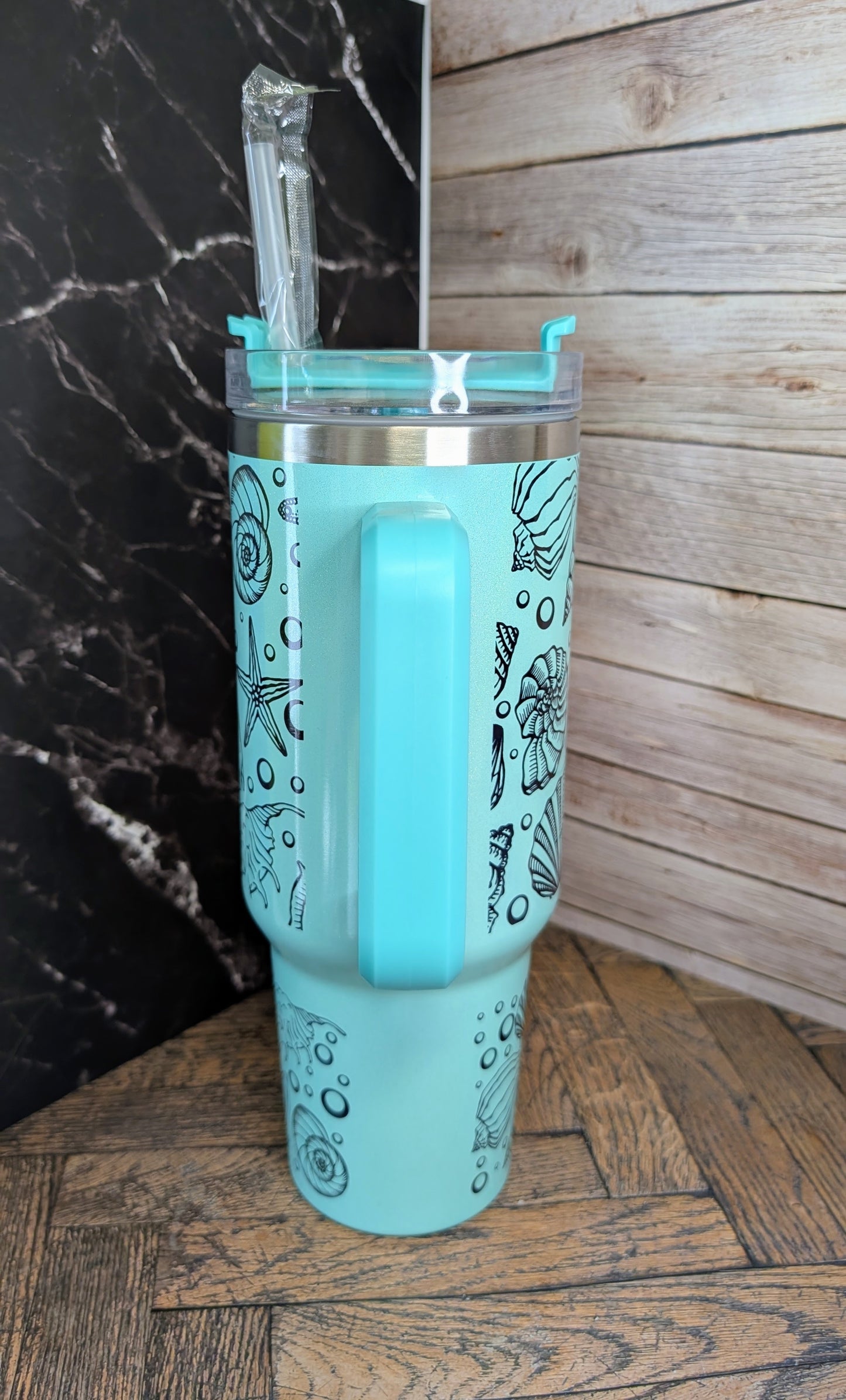 40OZ Tumbler Muscheln