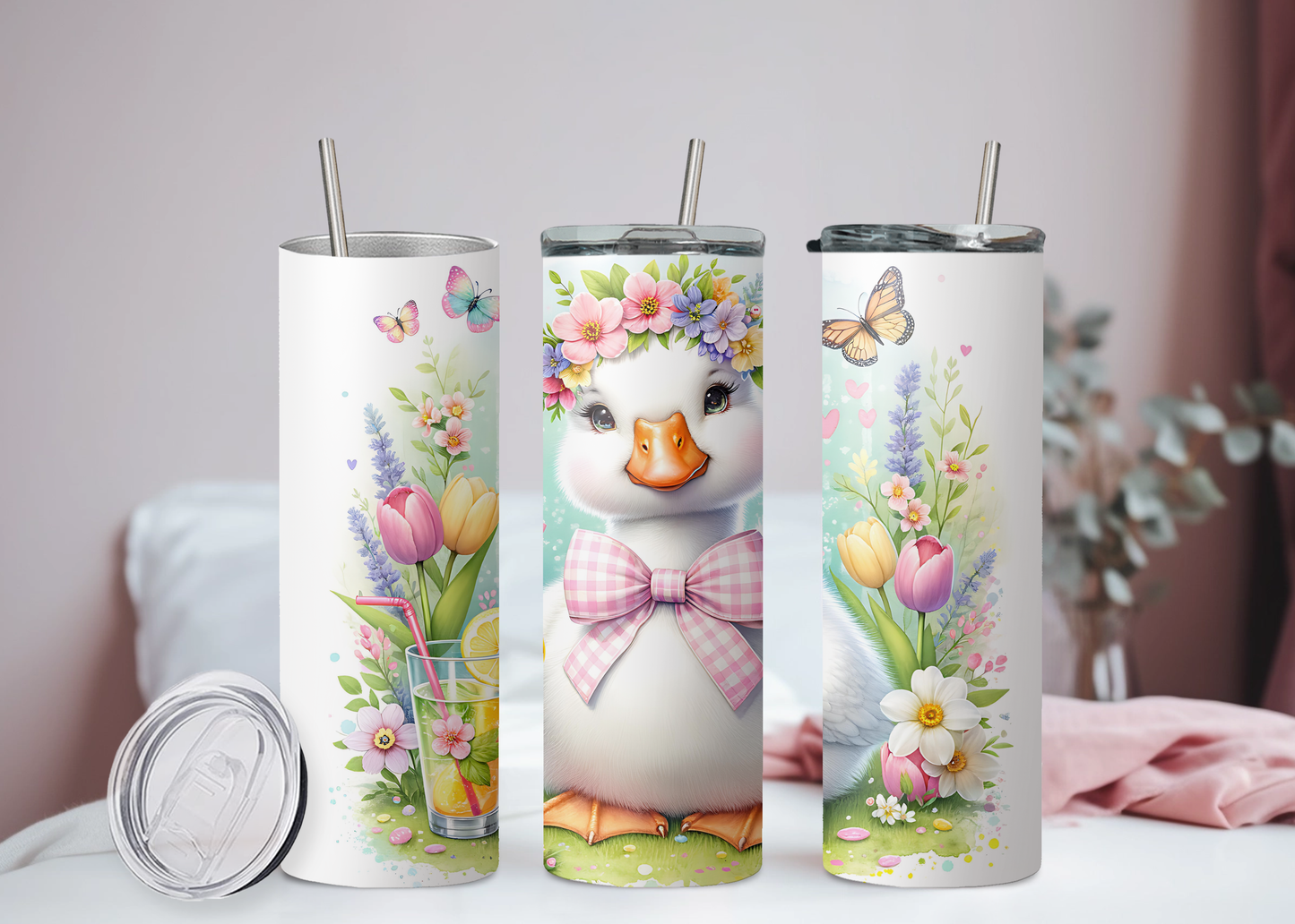 Frühlingsente Becher