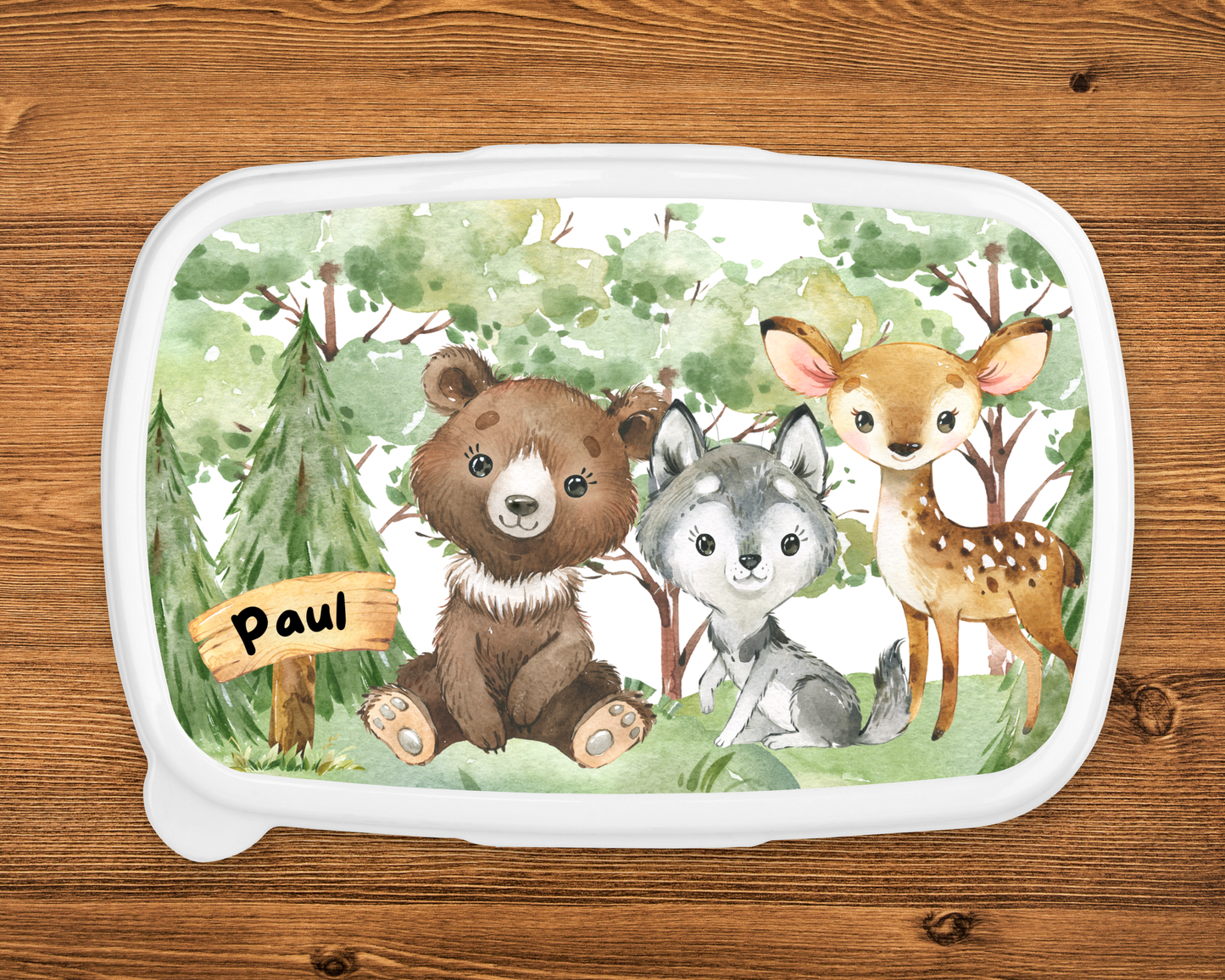 Lunchbox Waldtiere