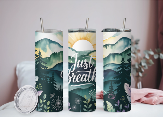 Just Breathe Becher