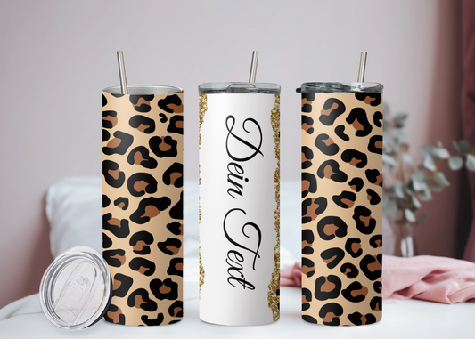 Eigener Text Becher Leoprint