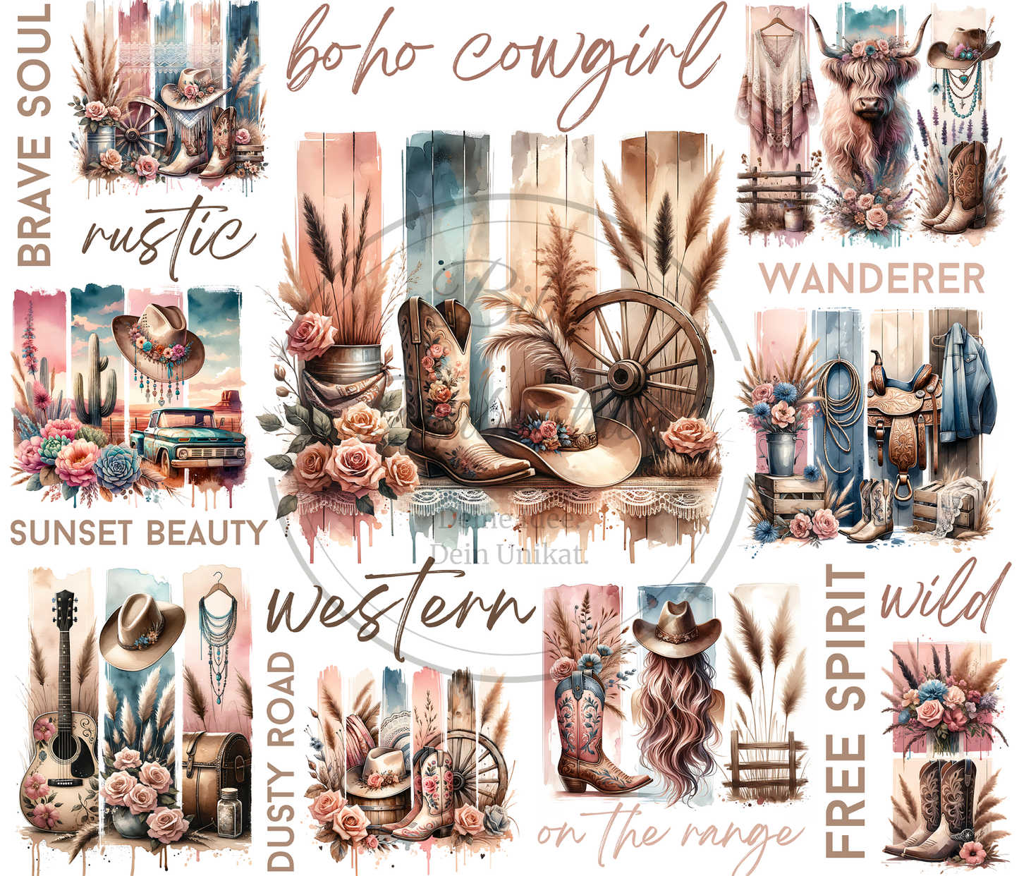 Boho / Cowgirl / Western 36