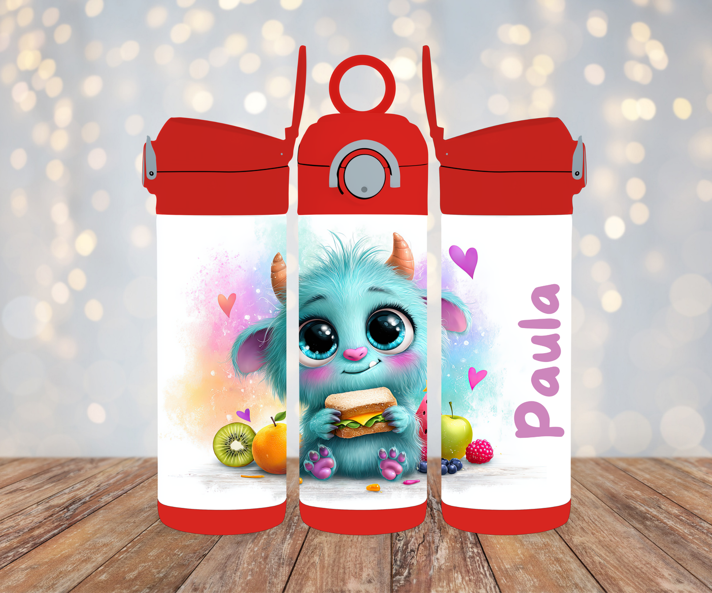 Kinderflasche Monster