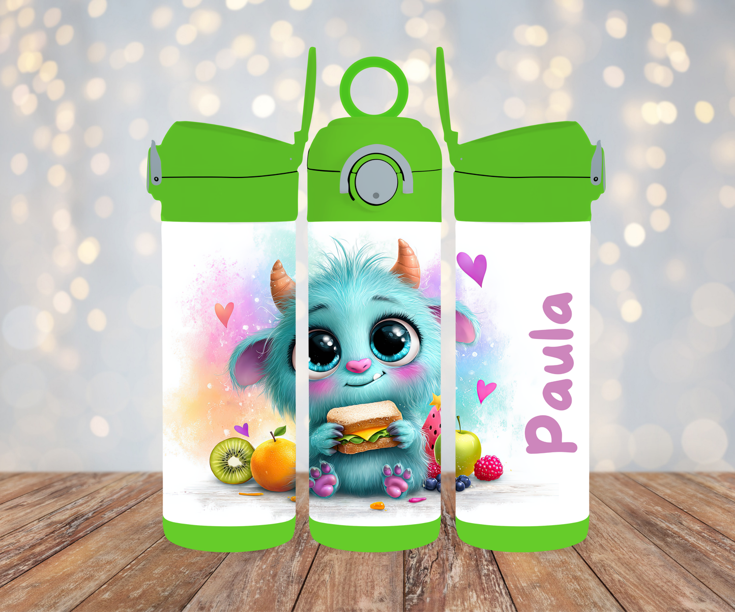Kinderflasche Monster