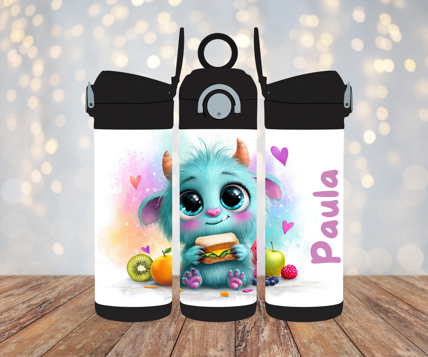 Kinderflasche Monster