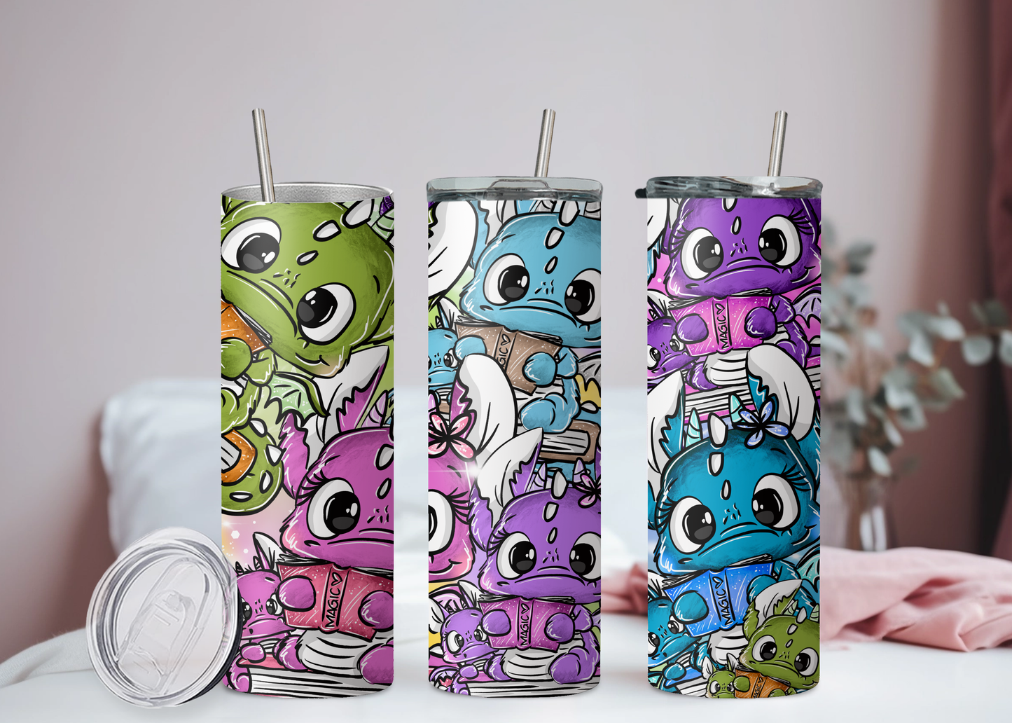 Schnubbirella Bookdragons Becher