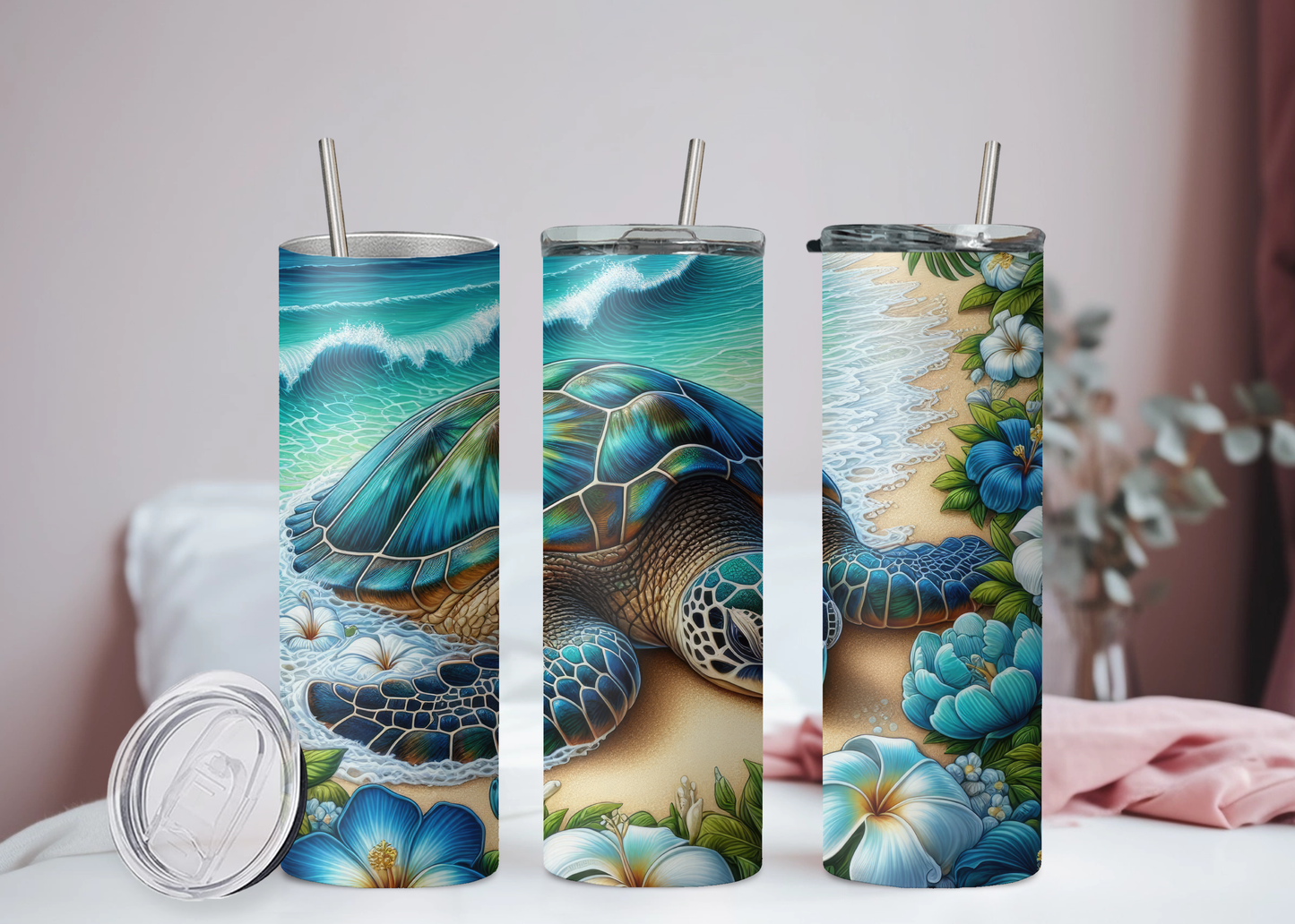 Meereschildkröte Becher