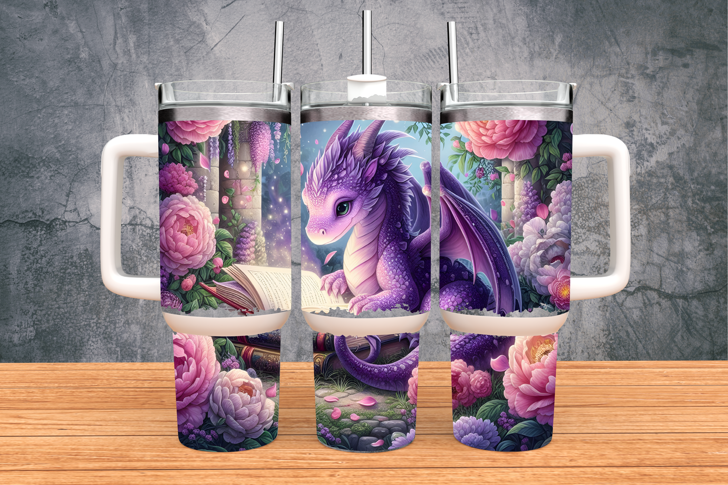 Buchdrache 40OZ Tumbler