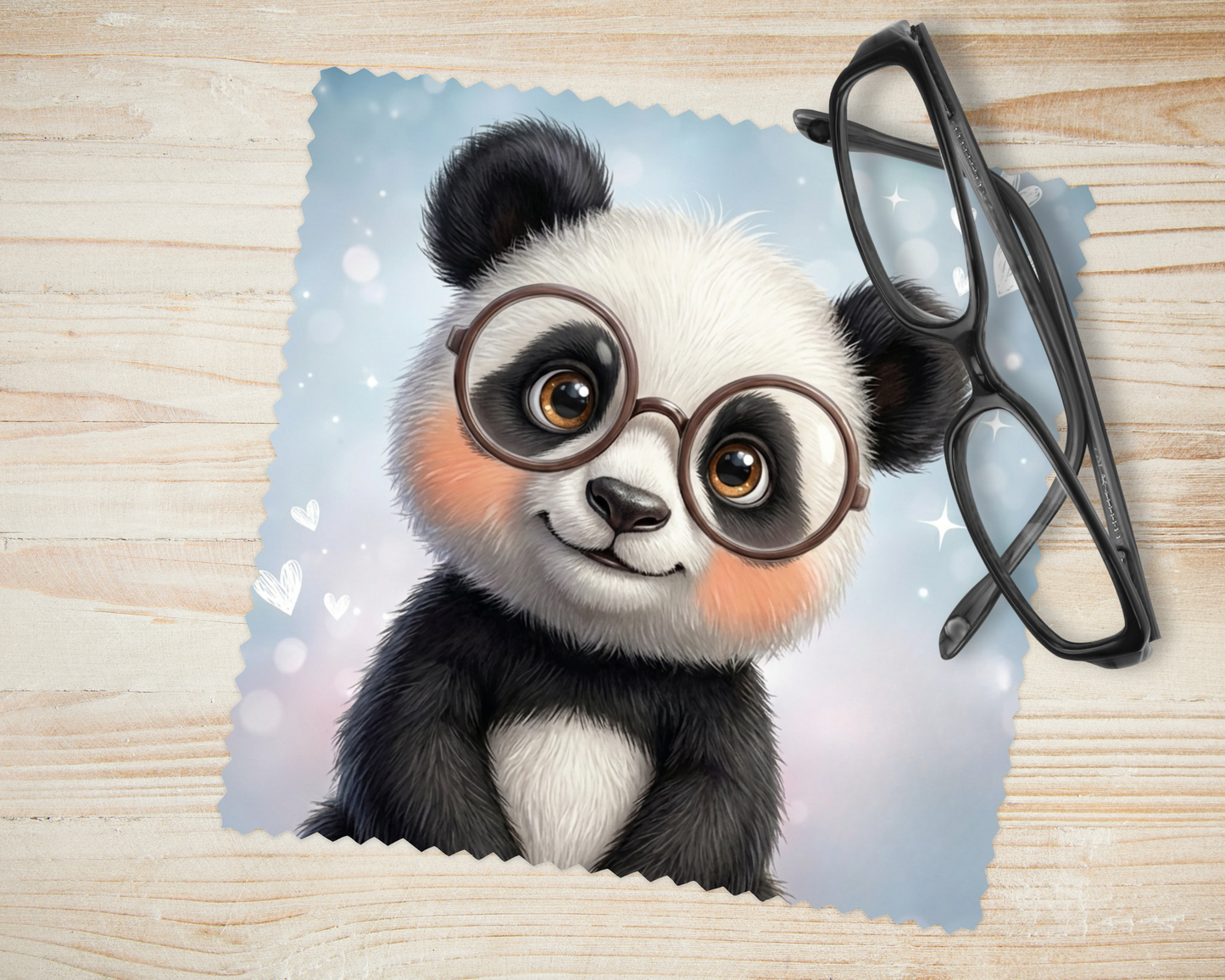 Brillenputztuch Panda 3