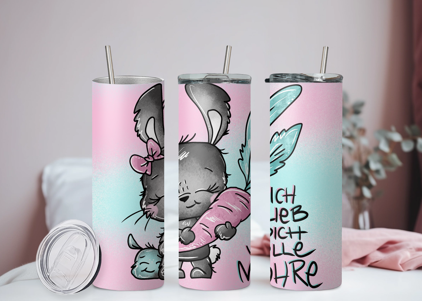 Schnubbirella Ich lieb dich volle Möhre Becher