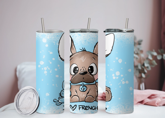 Schnubbirella I <3 Frenchies Becher