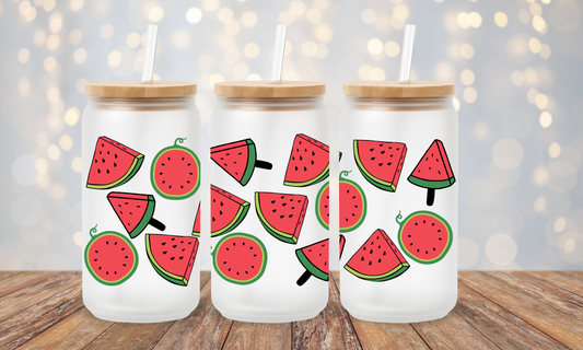 Trinkglas Wassermelone