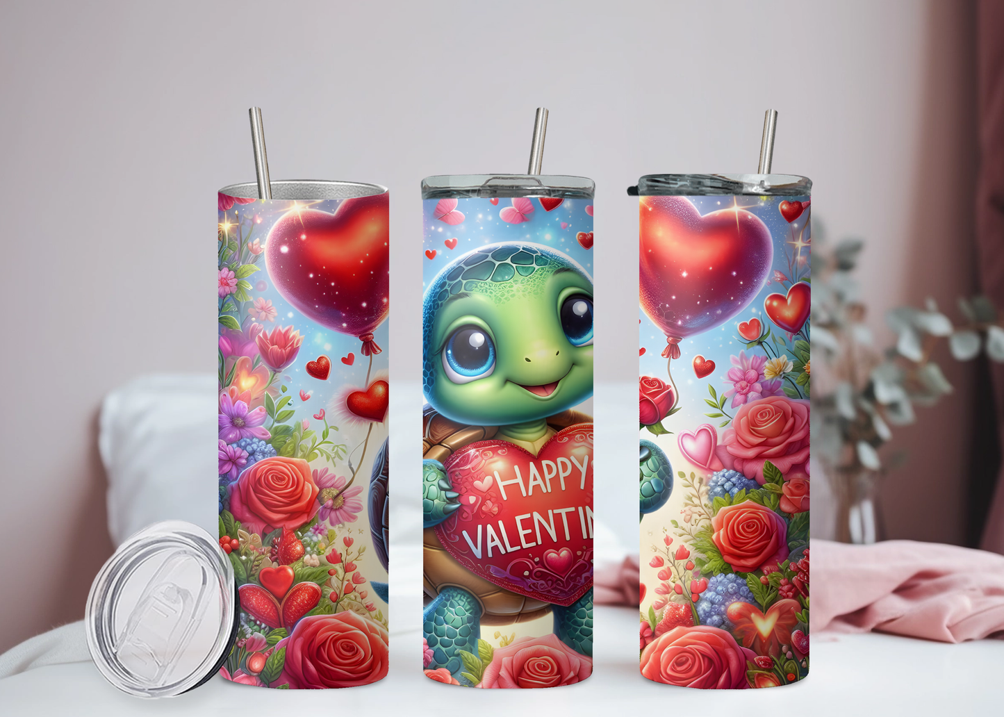 Schildkröte Valentine Becher