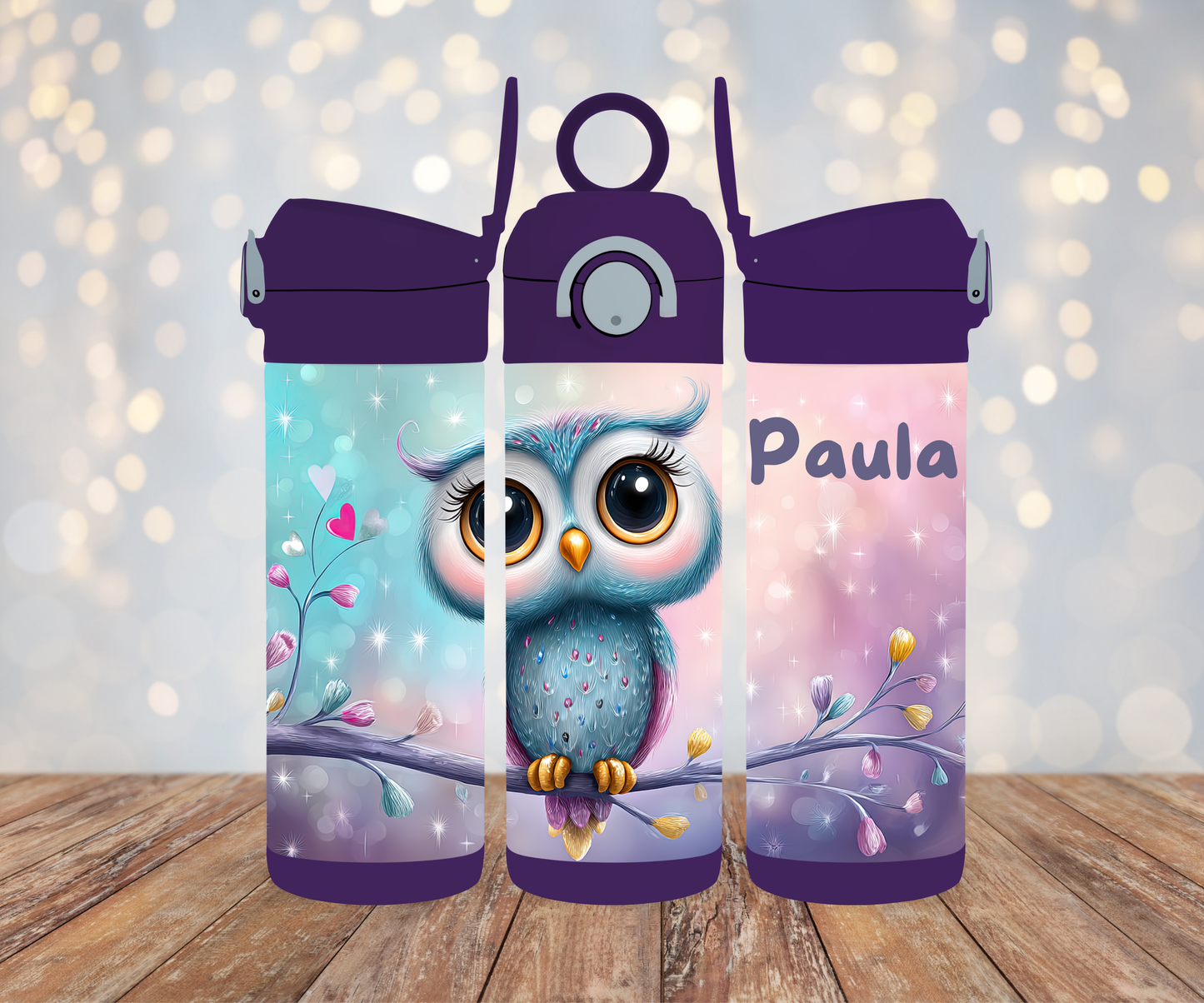 Kinderflasche Eule