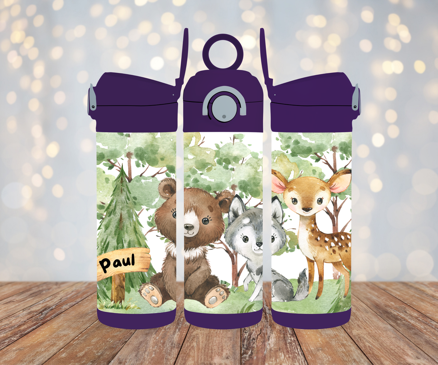 Kinderflasche Waldtiere