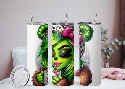 Grinchy Mädchen Becher