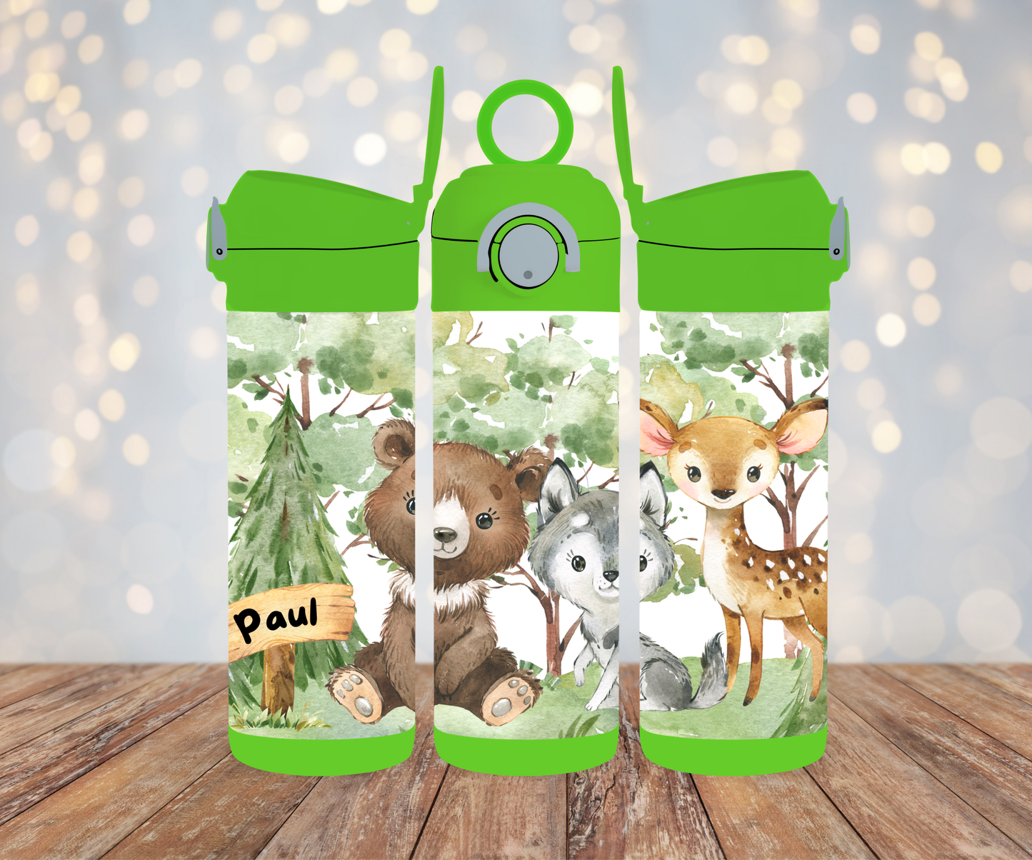 Kinderflasche Waldtiere