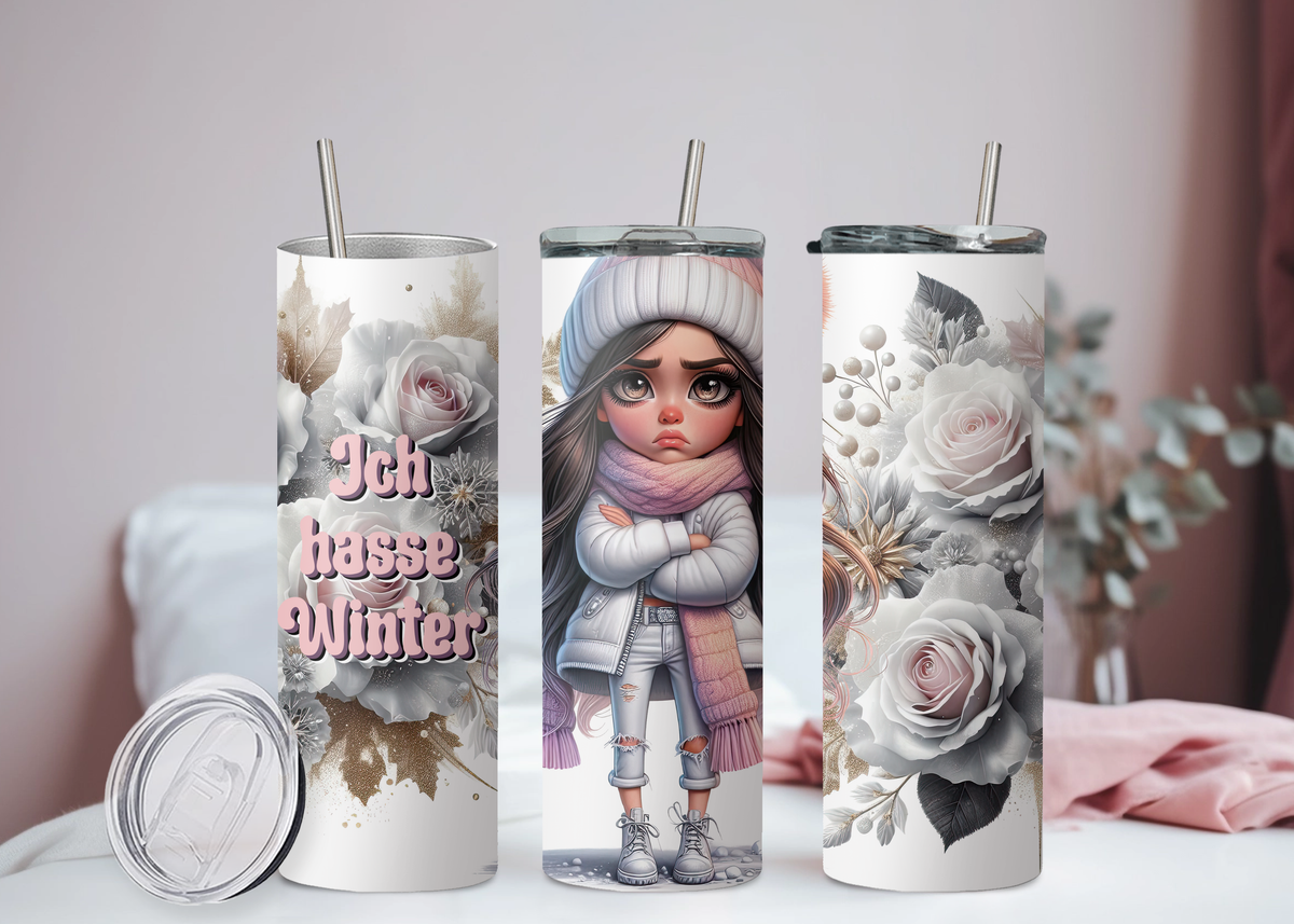 Ich hasse Winter Becher