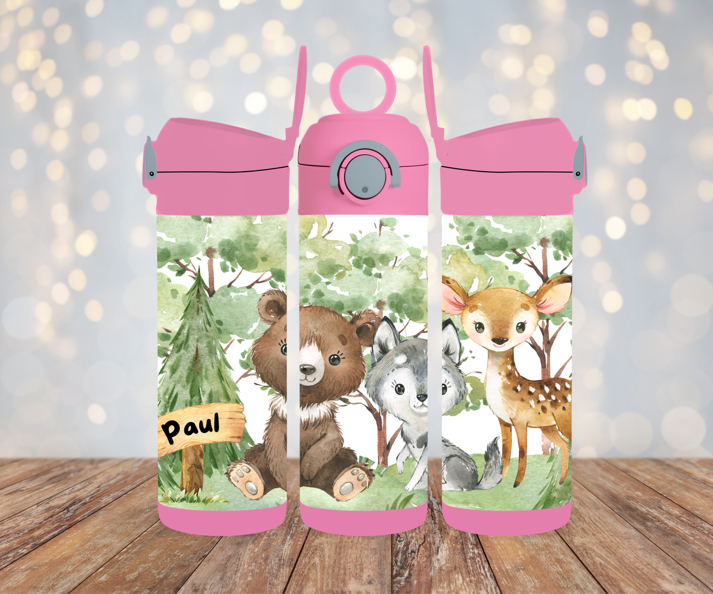 Kinderflasche Waldtiere