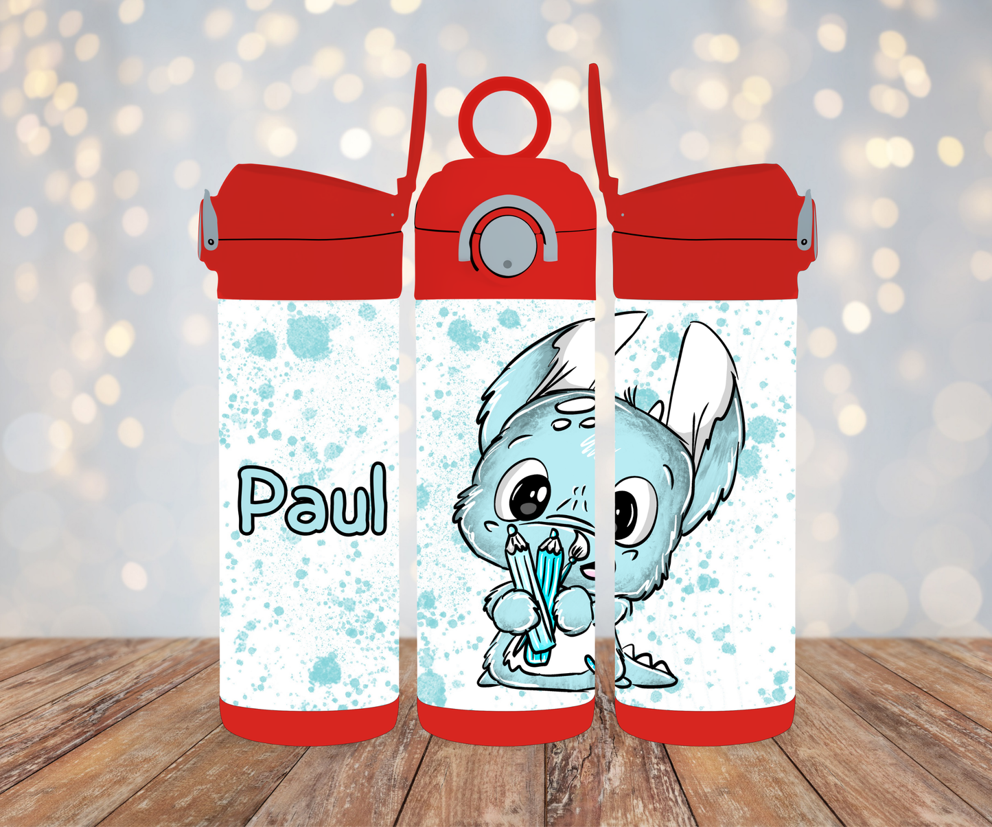 Kinderflasche Schnubbirella Kreativschnubbi Blau