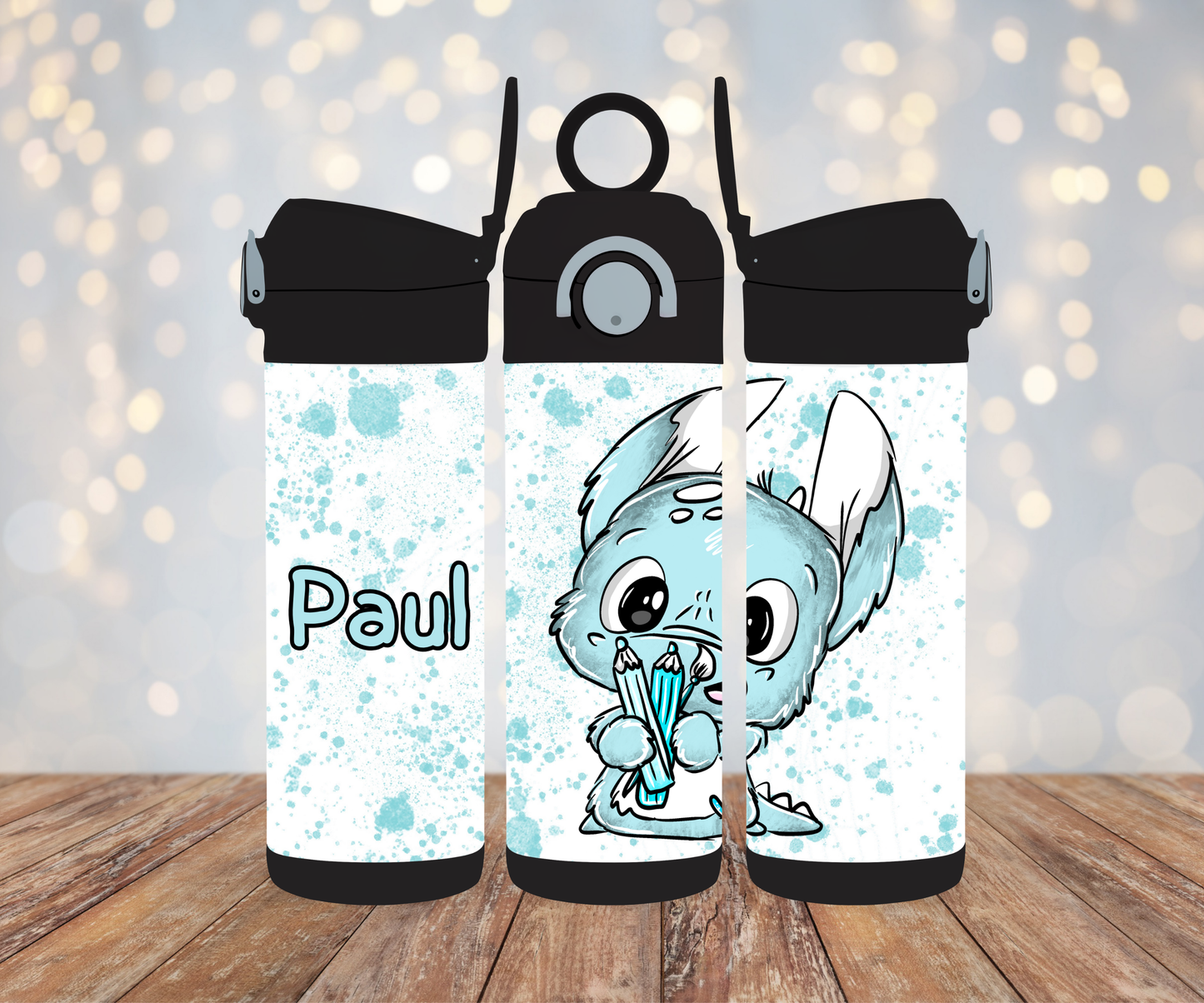 Kinderflasche Schnubbirella Kreativschnubbi Blau