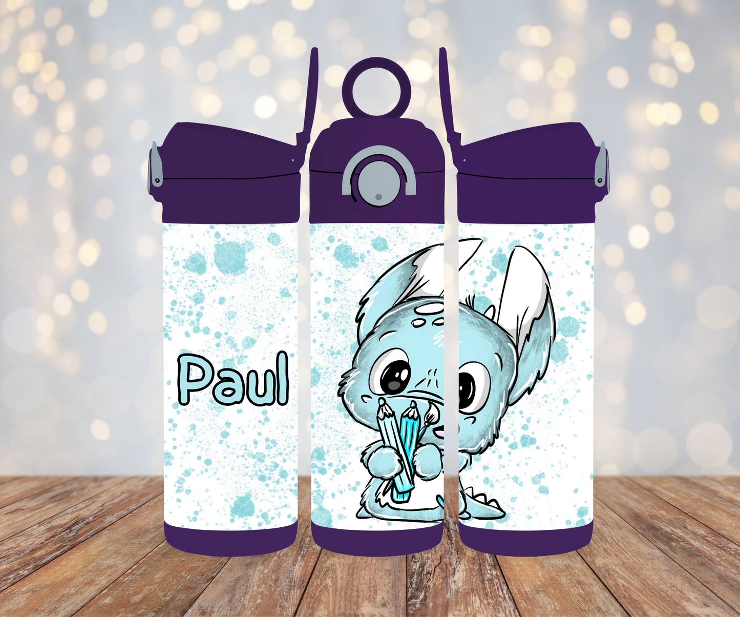Kinderflasche Schnubbirella Kreativschnubbi Blau
