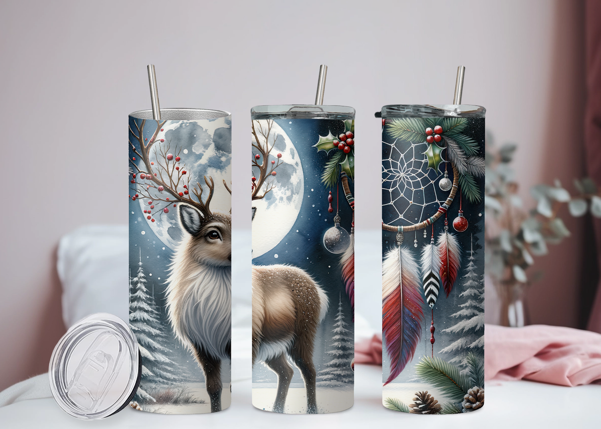 Hirsch Winter Becher