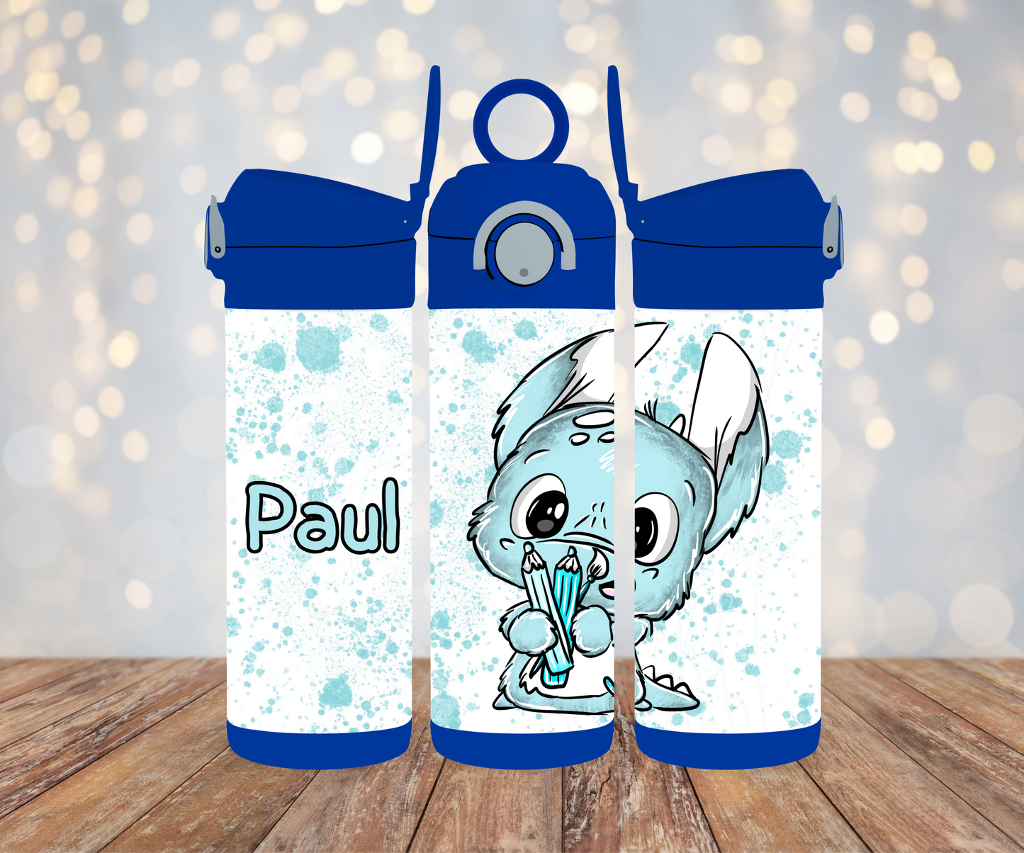 Kinderflasche Schnubbirella Kreativschnubbi Blau