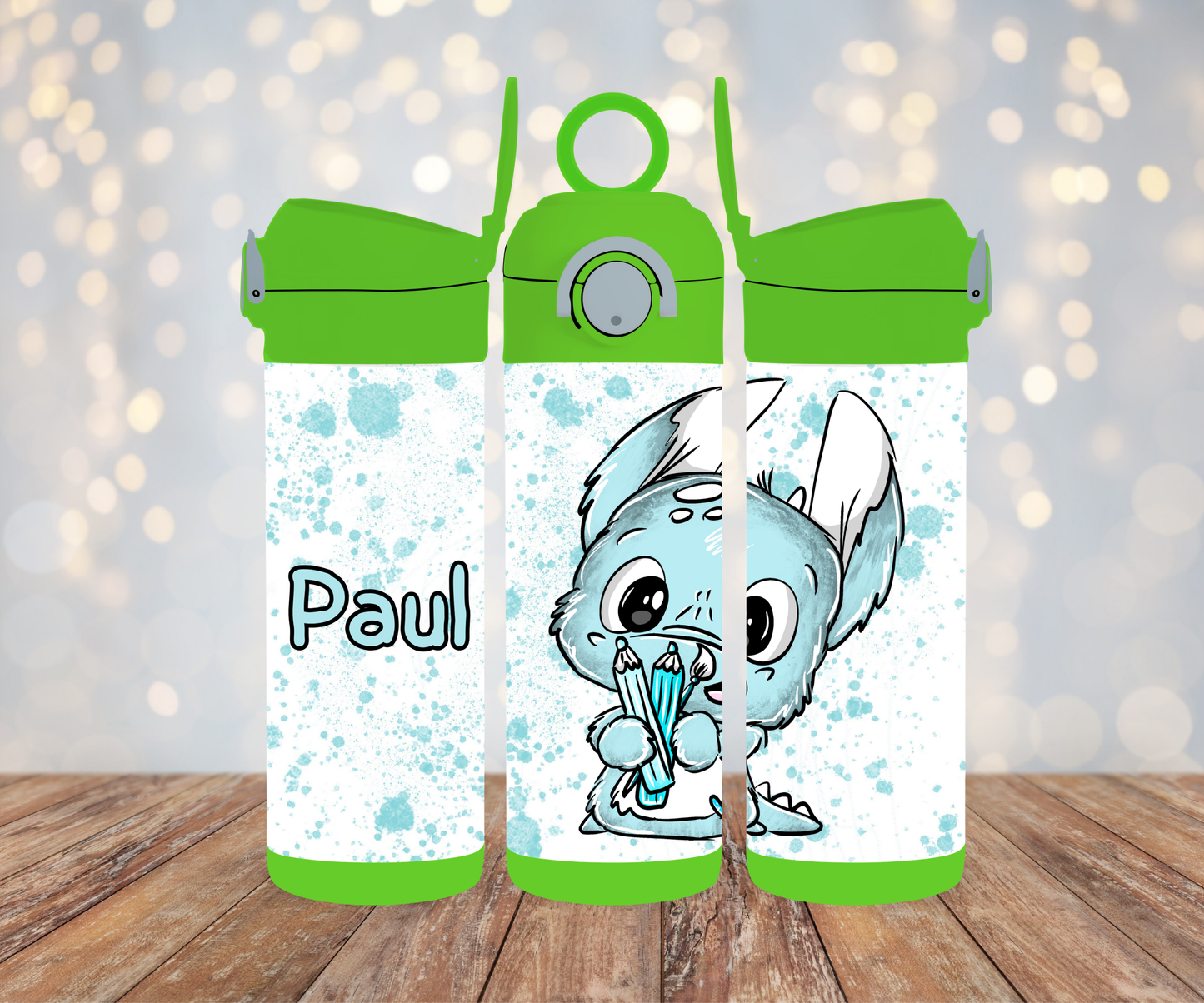 Kinderflasche Schnubbirella Kreativschnubbi Blau