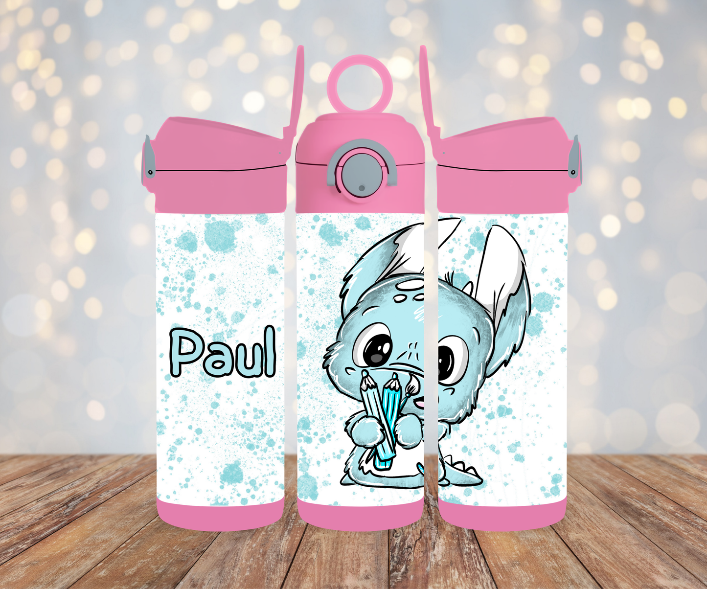Kinderflasche Schnubbirella Kreativschnubbi Blau