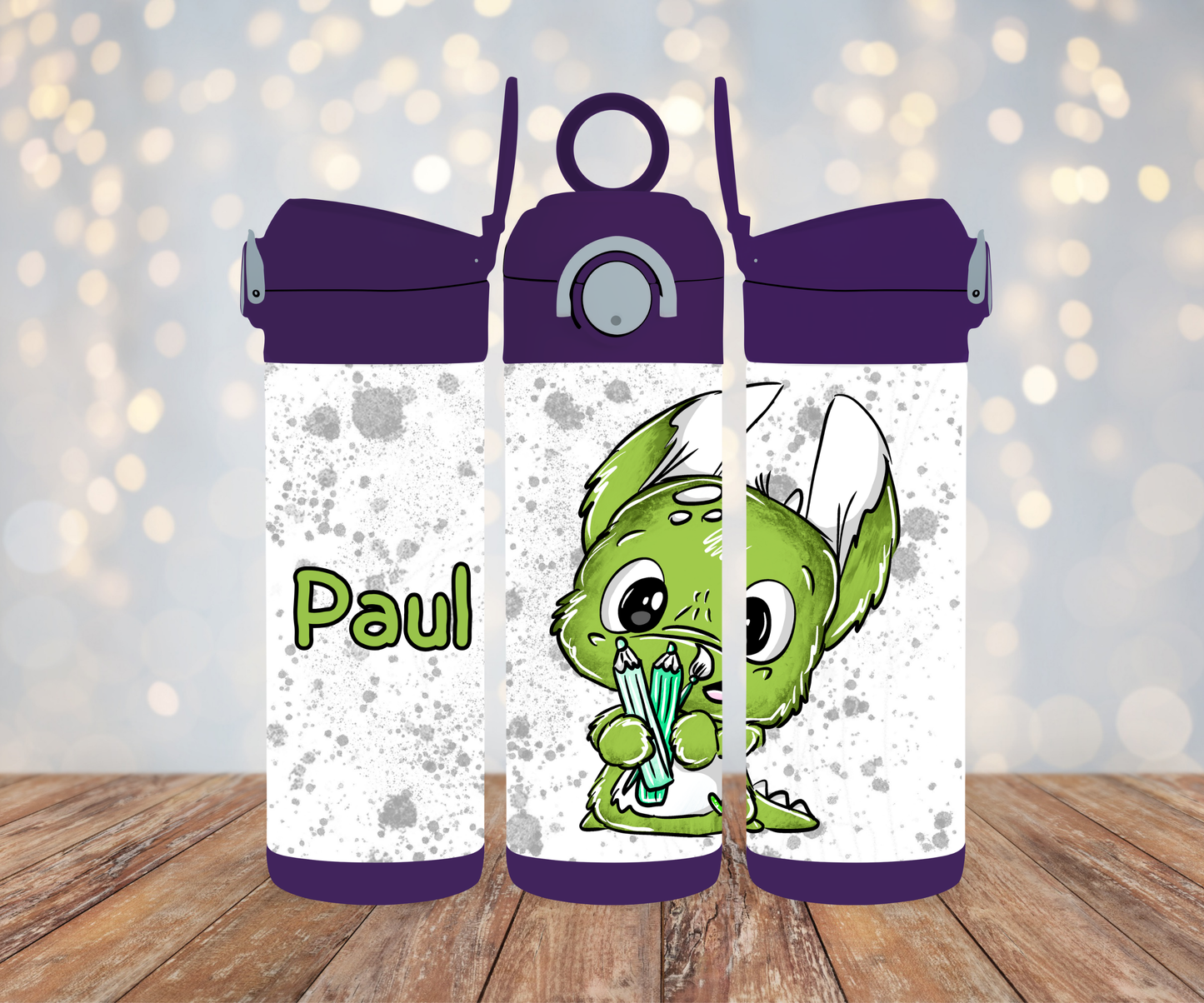 Kinderflasche Schnubbirella Kreativschnubbi Grün