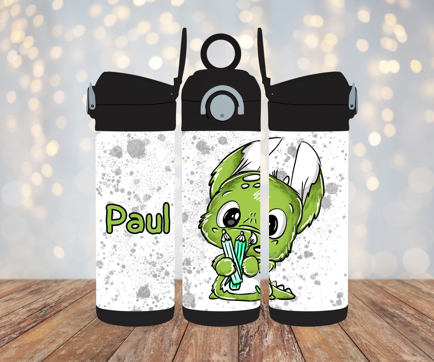 Kinderflasche Schnubbirella Kreativschnubbi Grün