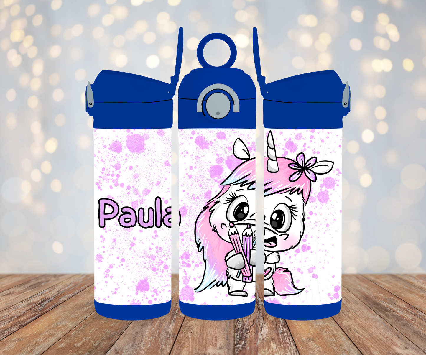 Kinderflasche Schnubbirella Kreativschnubbi Pink