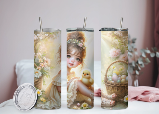 Frühlingsmädchen Becher