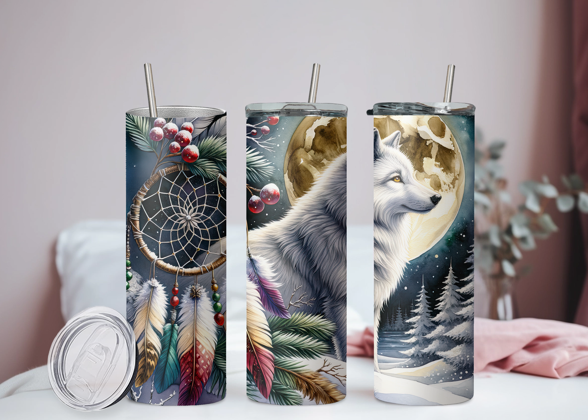 Wolf Winter Becher