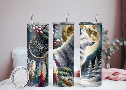 Wolf Winter Becher