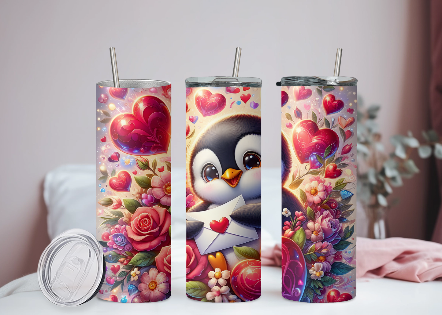 Pinguin 2 Becher