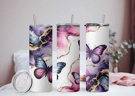 Schmetterlinge Becher