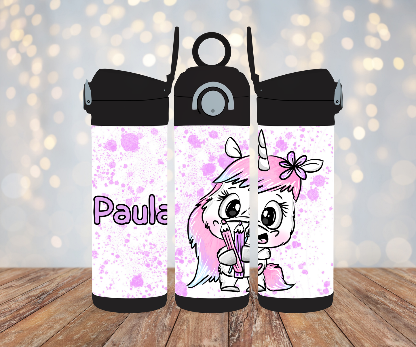 Kinderflasche Schnubbirella Kreativschnubbi Pink