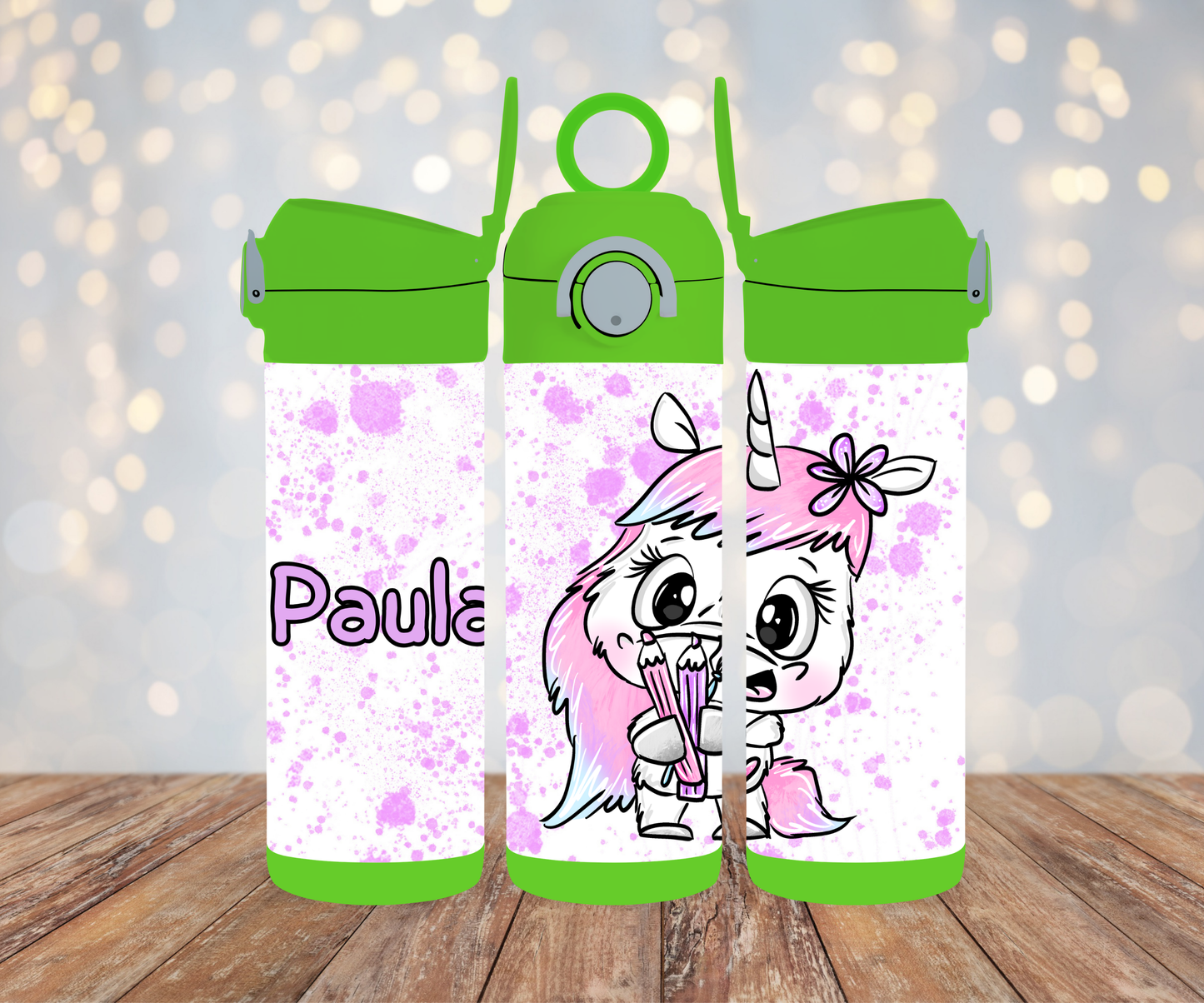 Kinderflasche Schnubbirella Kreativschnubbi Pink