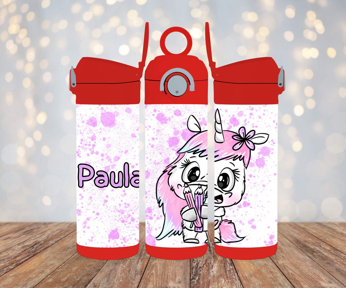 Kinderflasche Schnubbirella Kreativschnubbi Pink