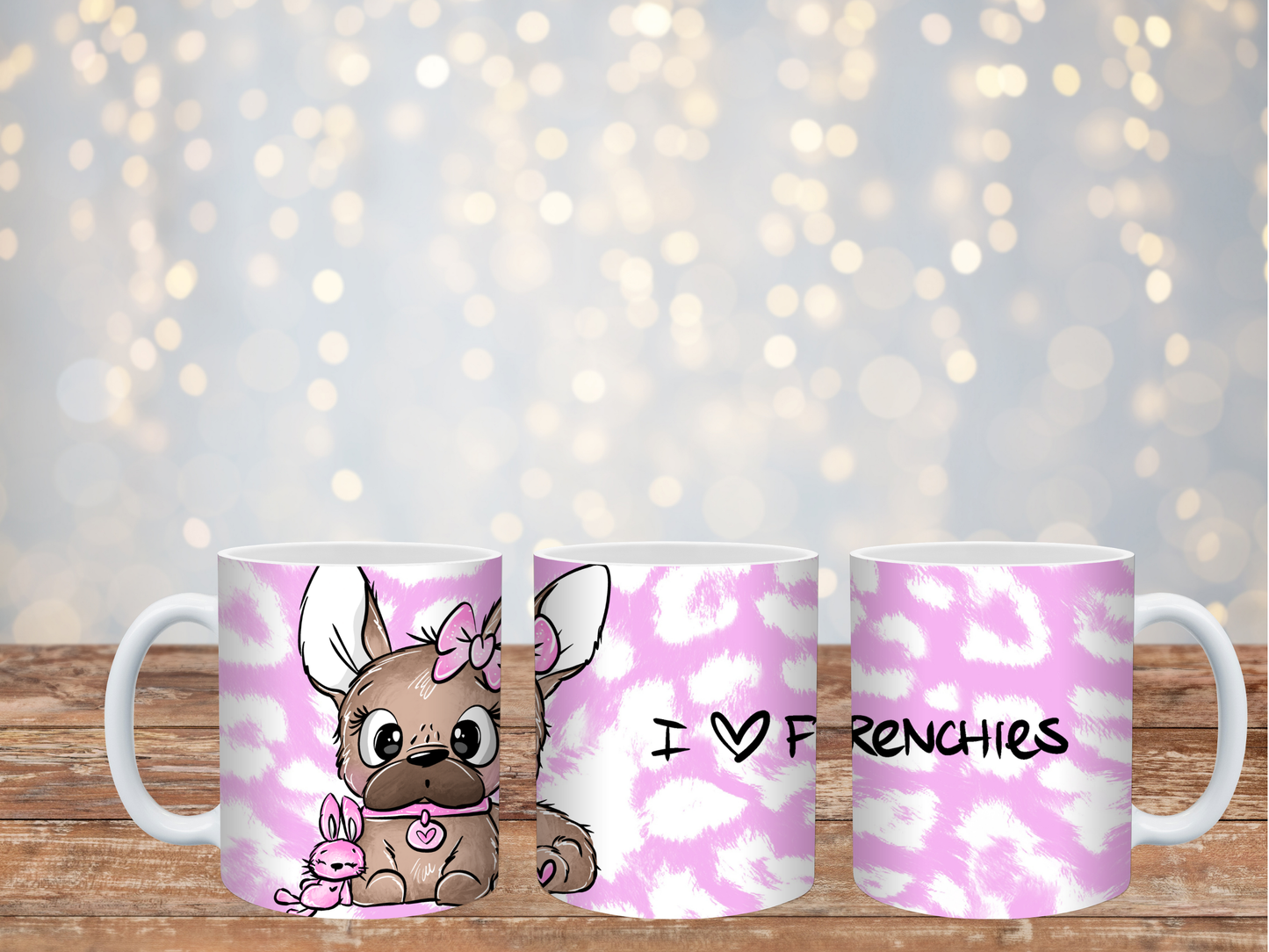 Schnubbi I Love Frenchies Tasse