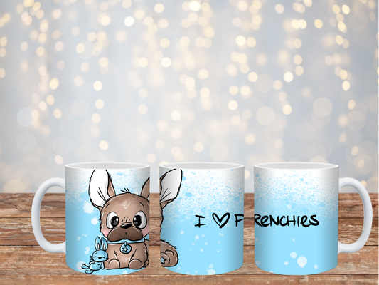 Schnubbi I Love Frenchies Tasse 2