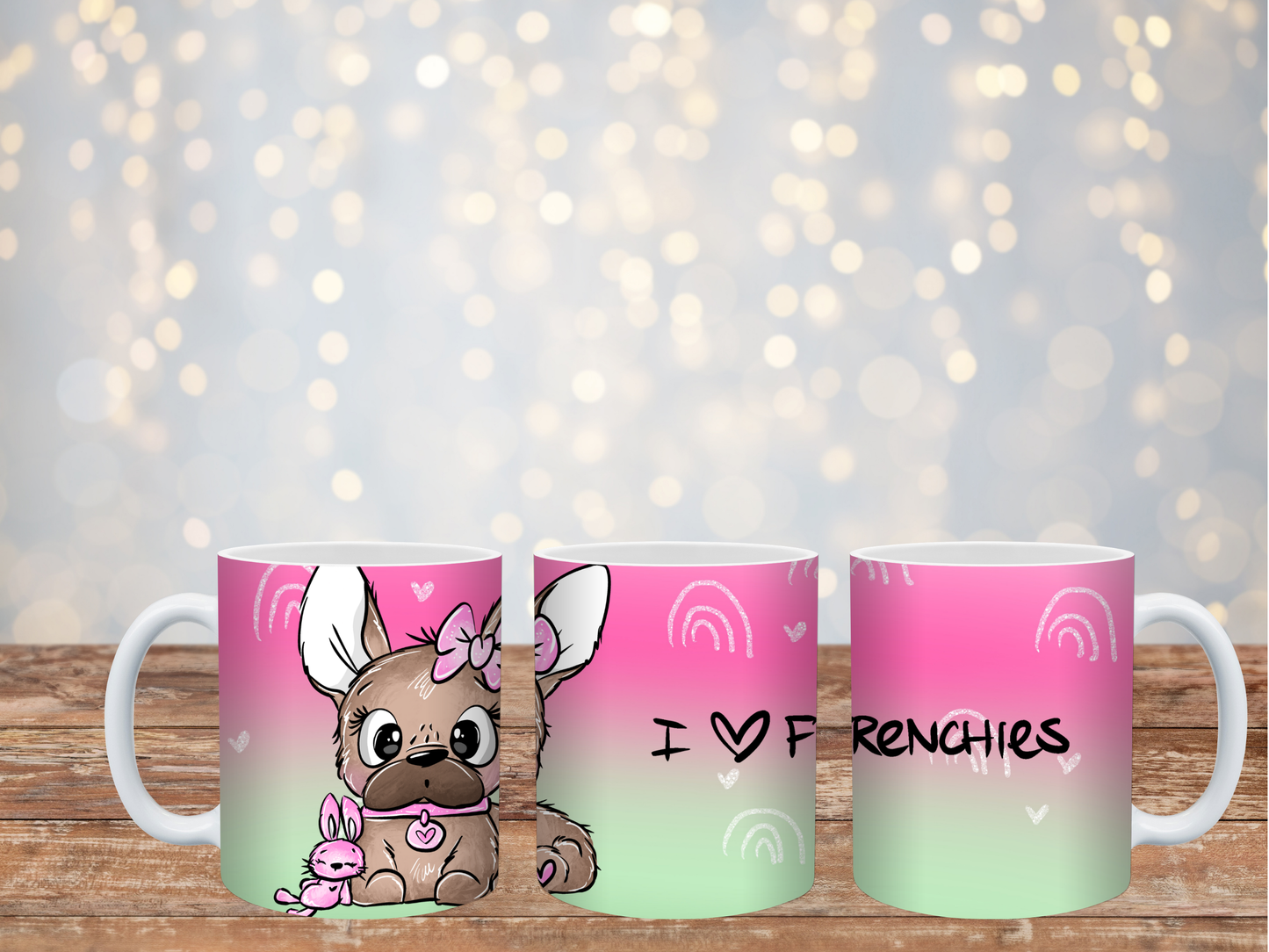Schnubbi I Love Frenchies Tasse 9